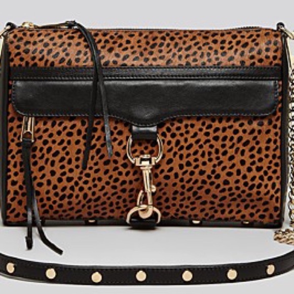rebecca minkoff animal print bag